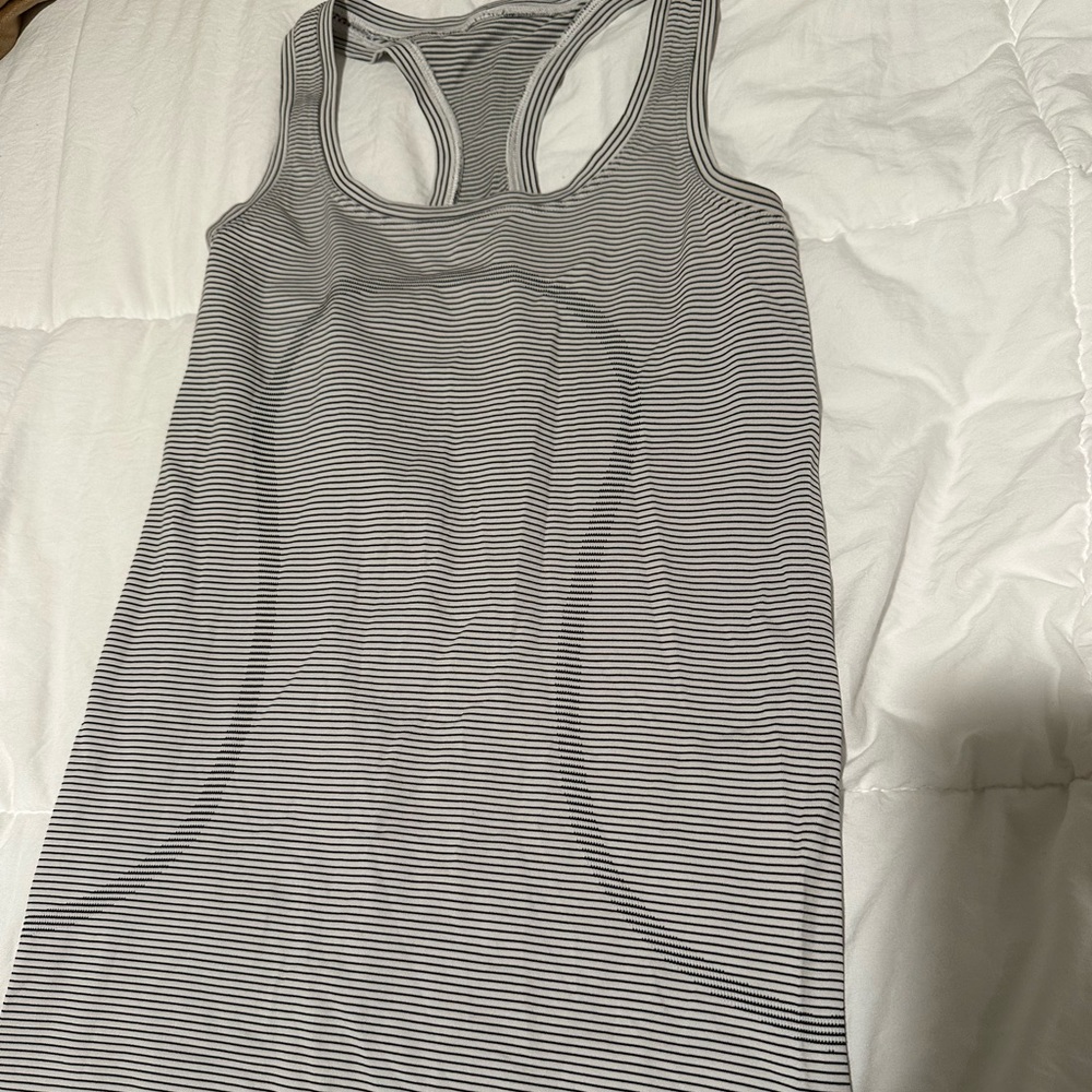 Striped lulu tank